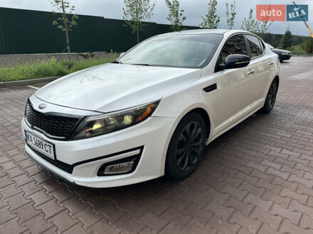 Киа Оптима 2013 в Киеве на Automoto.ua Белый Киа Оптима, объемом двигателя 2.4 л и пробегом 185 тыс. км за 10222 $, фото 1 на Automoto.ua