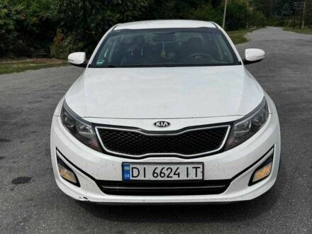 Білий Кіа Оптіма, об'ємом двигуна 2 л та пробігом 162 тис. км за 6491 $, фото 1 на Automoto.ua