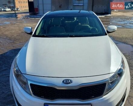 Белый Киа Оптима, объемом двигателя 2.4 л и пробегом 196 тыс. км за 7200 $, фото 1 на Automoto.ua