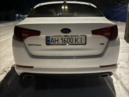 Белый Киа Оптима, объемом двигателя 2.4 л и пробегом 150 тыс. км за 6300 $, фото 1 на Automoto.ua