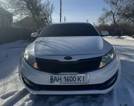 Білий Кіа Оптіма, об'ємом двигуна 2.4 л та пробігом 150 тис. км за 6300 $, фото 1 на Automoto.ua