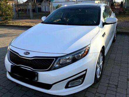 Белый Киа Оптима, объемом двигателя 2.4 л и пробегом 180 тыс. км за 11000 $, фото 1 на Automoto.ua