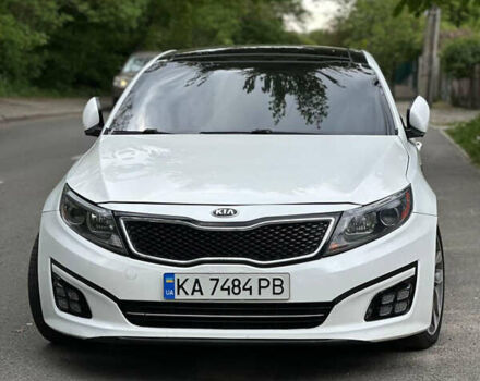 Белый Киа Оптима, объемом двигателя 2 л и пробегом 156 тыс. км за 12800 $, фото 1 на Automoto.ua