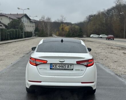 Білий Кіа Оптіма, об'ємом двигуна 2.4 л та пробігом 170 тис. км за 9800 $, фото 1 на Automoto.ua