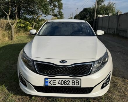 Белый Киа Оптима, объемом двигателя 2 л и пробегом 197 тыс. км за 9498 $, фото 1 на Automoto.ua