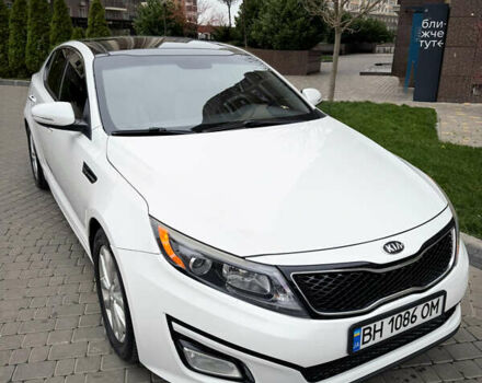 Белый Киа Оптима, объемом двигателя 2.4 л и пробегом 167 тыс. км за 11800 $, фото 1 на Automoto.ua