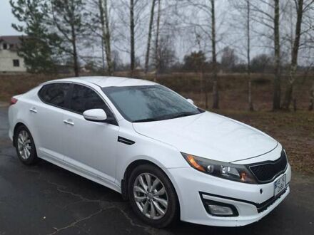 Білий Кіа Оптіма, об'ємом двигуна 2.4 л та пробігом 111 тис. км за 9000 $, фото 1 на Automoto.ua