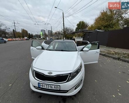 Білий Кіа Оптіма, об'ємом двигуна 2 л та пробігом 283 тис. км за 11500 $, фото 1 на Automoto.ua