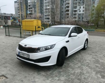 Білий Кіа Оптіма, об'ємом двигуна 2.4 л та пробігом 40 тис. км за 12900 $, фото 1 на Automoto.ua