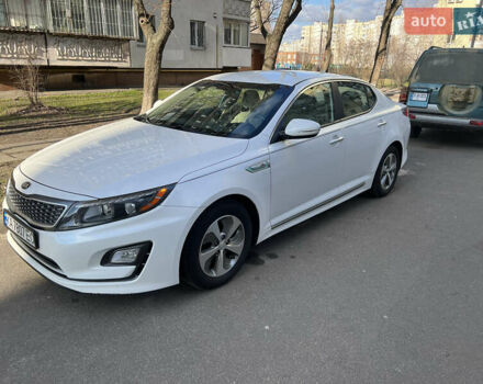Белый Киа Оптима, объемом двигателя 2.4 л и пробегом 200 тыс. км за 9800 $, фото 1 на Automoto.ua