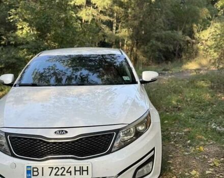 Білий Кіа Оптіма, об'ємом двигуна 2.4 л та пробігом 220 тис. км за 9000 $, фото 1 на Automoto.ua