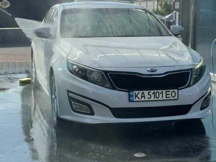 Киа Оптима 2014 в Киеве на Automoto.ua Белый Киа Оптима, объемом двигателя 2.36 л и пробегом 165 тыс. км за 7999 $, фото 1 на Automoto.ua