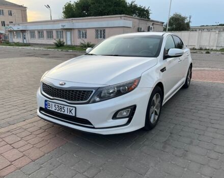 Білий Кіа Оптіма, об'ємом двигуна 2.4 л та пробігом 115 тис. км за 12000 $, фото 1 на Automoto.ua