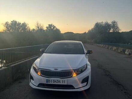 Білий Кіа Оптіма, об'ємом двигуна 2.36 л та пробігом 229 тис. км за 11500 $, фото 1 на Automoto.ua