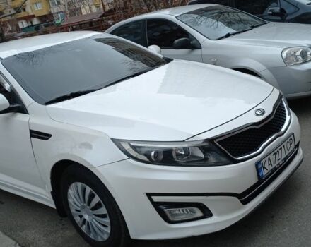 Белый Киа Оптима, объемом двигателя 2 л и пробегом 287 тыс. км за 9000 $, фото 1 на Automoto.ua