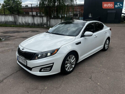 Киа Оптима 2014 в Чернигове на Automoto.ua Белый Киа Оптима, объемом двигателя 2.36 л и пробегом 159 тыс. км за 10300 $, фото 1 на Automoto.ua