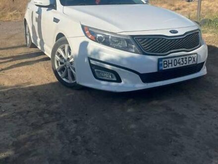 Киа Оптима 2014 в Измаиле на Automoto.ua Белый Киа Оптима, объемом двигателя 2.4 л и пробегом 130 тыс. км за 9000 $, фото 1 на Automoto.ua