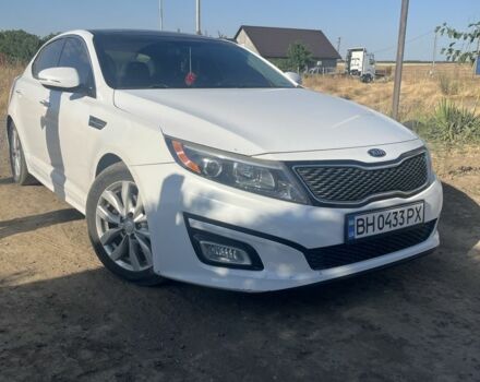 Білий Кіа Оптіма, об'ємом двигуна 2.4 л та пробігом 180 тис. км за 10500 $, фото 1 на Automoto.ua