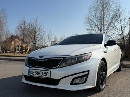 Белый Киа Оптима, объемом двигателя 2.36 л и пробегом 150 тыс. км за 9800 $, фото 1 на Automoto.ua