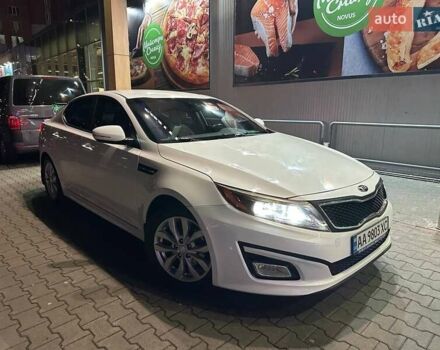 Белый Киа Оптима, объемом двигателя 2.36 л и пробегом 120 тыс. км за 9000 $, фото 1 на Automoto.ua