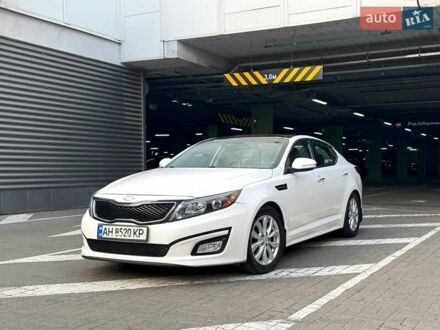 Киа Оптима 2014 в Киеве на Automoto.ua Белый Киа Оптима, объемом двигателя 2.4 л и пробегом 120 тыс. км за 11000 $, фото 1 на Automoto.ua
