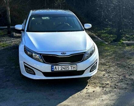 Білий Кіа Оптіма, об'ємом двигуна 2.4 л та пробігом 142 тис. км за 10300 $, фото 1 на Automoto.ua