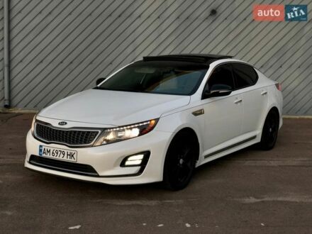 Белый Киа Оптима, объемом двигателя 2.4 л и пробегом 178 тыс. км за 10600 $, фото 1 на Automoto.ua