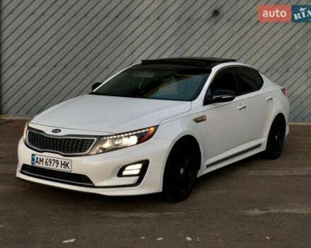 Белый Киа Оптима, объемом двигателя 2.4 л и пробегом 178 тыс. км за 10600 $, фото 1 на Automoto.ua