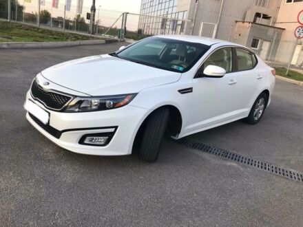 Білий Кіа Оптіма, об'ємом двигуна 24 л та пробігом 120 тис. км за 11250 $, фото 1 на Automoto.ua