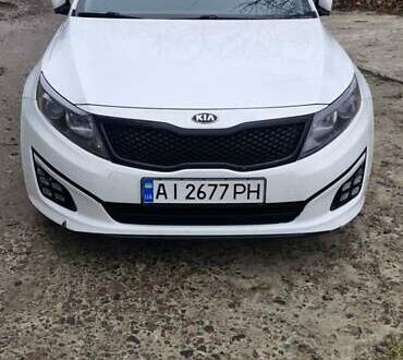Белый Киа Оптима, объемом двигателя 2.4 л и пробегом 296 тыс. км за 11800 $, фото 1 на Automoto.ua