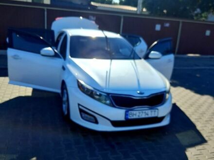 Белый Киа Оптима, объемом двигателя 2.4 л и пробегом 178 тыс. км за 10500 $, фото 1 на Automoto.ua