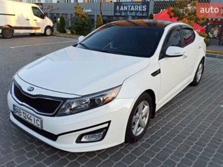 Белый Киа Оптима, объемом двигателя 2.36 л и пробегом 175 тыс. км за 8500 $, фото 1 на Automoto.ua