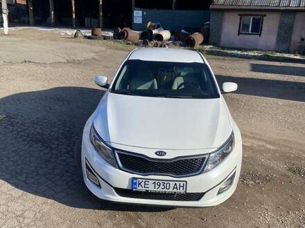 Киа Оптима 2014 в Кривом Роге на Automoto.ua Белый Киа Оптима, объемом двигателя 2.36 л и пробегом 145 тыс. км за 9300 $, фото 1 на Automoto.ua