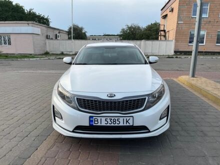 Белый Киа Оптима, объемом двигателя 2.4 л и пробегом 115 тыс. км за 11500 $, фото 1 на Automoto.ua