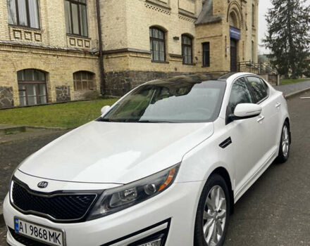 Білий Кіа Оптіма, об'ємом двигуна 2.4 л та пробігом 194 тис. км за 10500 $, фото 1 на Automoto.ua