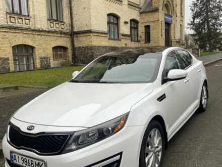 Білий Кіа Оптіма, об'ємом двигуна 2.4 л та пробігом 194 тис. км за 10100 $, фото 1 на Automoto.ua