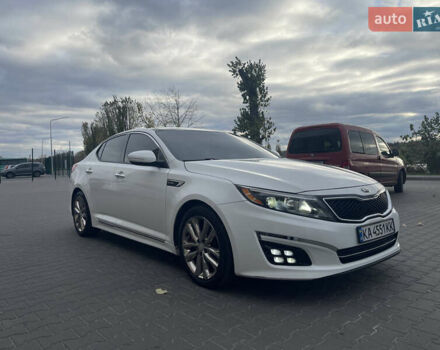Білий Кіа Оптіма, об'ємом двигуна 2 л та пробігом 173 тис. км за 12800 $, фото 1 на Automoto.ua