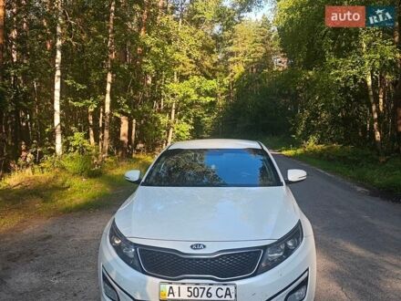Белый Киа Оптима, объемом двигателя 1.7 л и пробегом 210 тыс. км за 10000 $, фото 1 на Automoto.ua