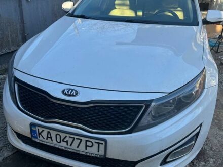 Белый Киа Оптима, объемом двигателя 2.4 л и пробегом 200 тыс. км за 8500 $, фото 1 на Automoto.ua