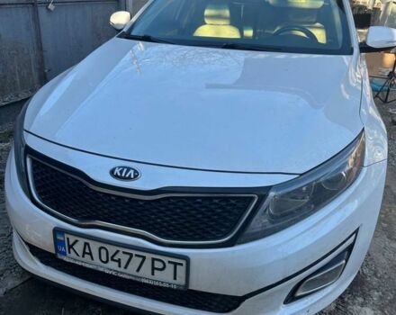 Белый Киа Оптима, объемом двигателя 2.4 л и пробегом 200 тыс. км за 8500 $, фото 1 на Automoto.ua