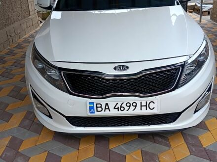 Киа Оптима 2015 в Долинской на Automoto.ua Белый Киа Оптима, объемом двигателя 2.4 л и пробегом 84 тыс. км за 11500 $, фото 1 на Automoto.ua