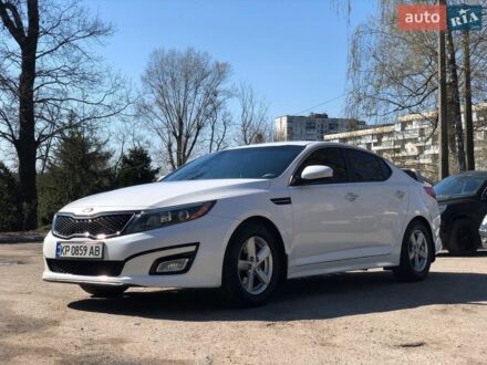 Белый Киа Оптима, объемом двигателя 2.36 л и пробегом 150 тыс. км за 8900 $, фото 1 на Automoto.ua