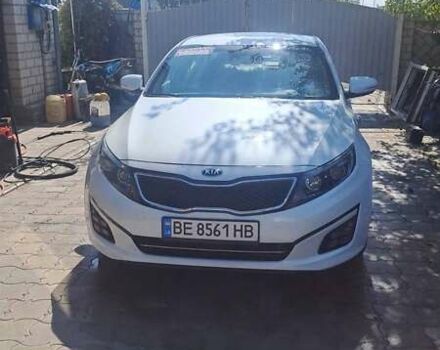 Белый Киа Оптима, объемом двигателя 2.36 л и пробегом 125 тыс. км за 10500 $, фото 1 на Automoto.ua