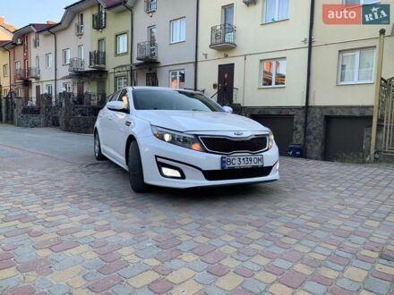 Белый Киа Оптима, объемом двигателя 2.4 л и пробегом 240 тыс. км за 9800 $, фото 1 на Automoto.ua
