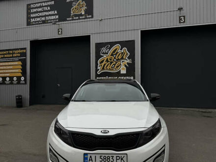 Белый Киа Оптима, объемом двигателя 2.36 л и пробегом 270 тыс. км за 7000 $, фото 1 на Automoto.ua