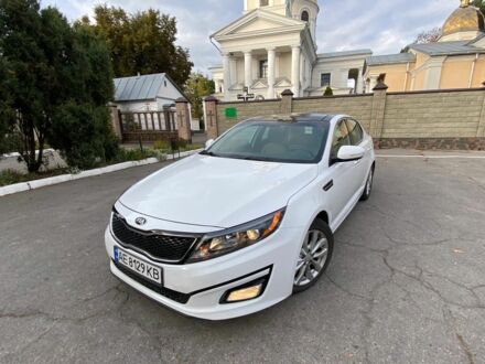 Кіа Оптіма 2015 у Белой Церкве на Automoto.ua Білий Кіа Оптіма, об'ємом двигуна 2.4 л та пробігом 136 тис. км за 9700 $, фото 1 на Automoto.ua