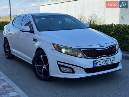 Белый Киа Оптима, объемом двигателя 2.36 л и пробегом 270 тыс. км за 8800 $, фото 1 на Automoto.ua