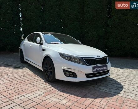Білий Кіа Оптіма, об'ємом двигуна 2 л та пробігом 98 тис. км за 13000 $, фото 1 на Automoto.ua