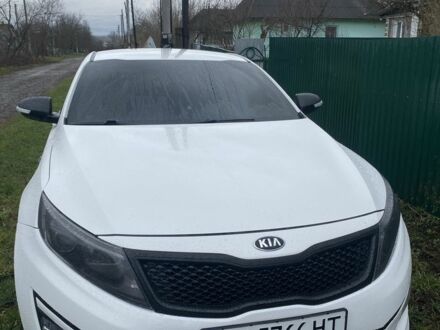 Білий Кіа Оптіма, об'ємом двигуна 2 л та пробігом 290 тис. км за 9350 $, фото 1 на Automoto.ua