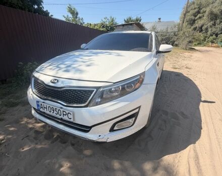Білий Кіа Оптіма, об'ємом двигуна 2.4 л та пробігом 164 тис. км за 9001 $, фото 1 на Automoto.ua